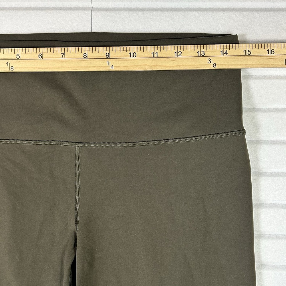 Lululemon Women's 12 Wunder Under Luxtreme High-Rise Crop Leggings- Army Green - Picture 4 of 8